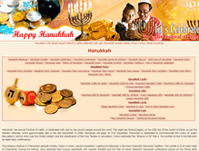 Tablet Screenshot of hanukkahcelebrations.com